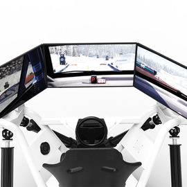 Adult Game VR Racing Simulator L210*210*200cm Six Axle For Shopping Mall
